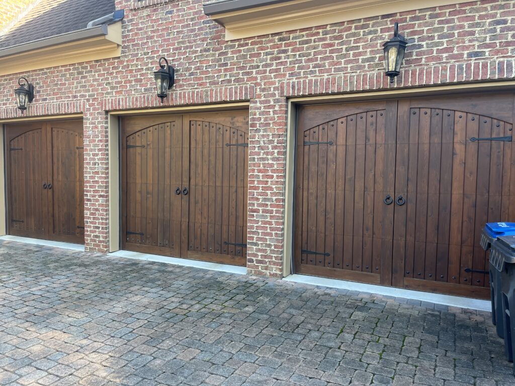 Carriage house garage doors